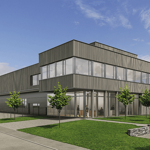 Spatenstich für Neubau von Ackermann Spülmaschinen